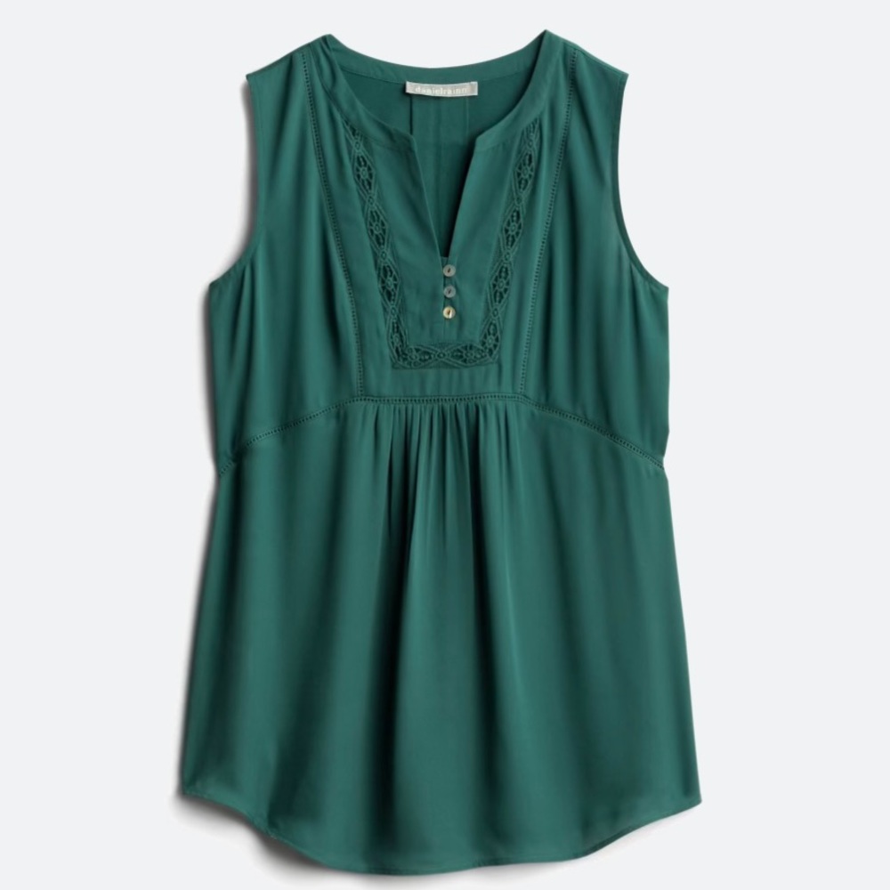 Emerald Green Maternity Blouse